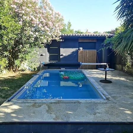 Villa Echoppe Bordelaise Avec Jardin Et Piscine à Bègles Extérieur photo